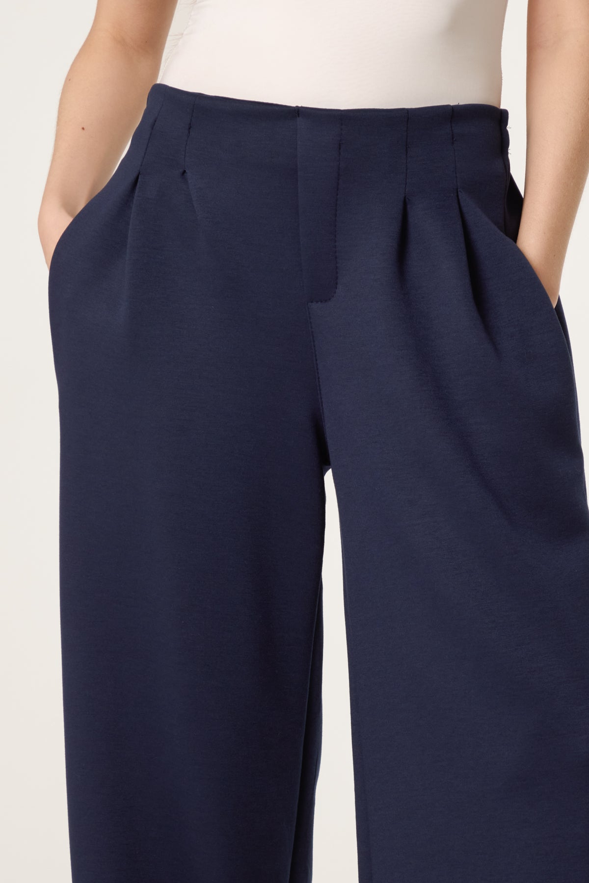 Soft Touch Front Crease Trousers