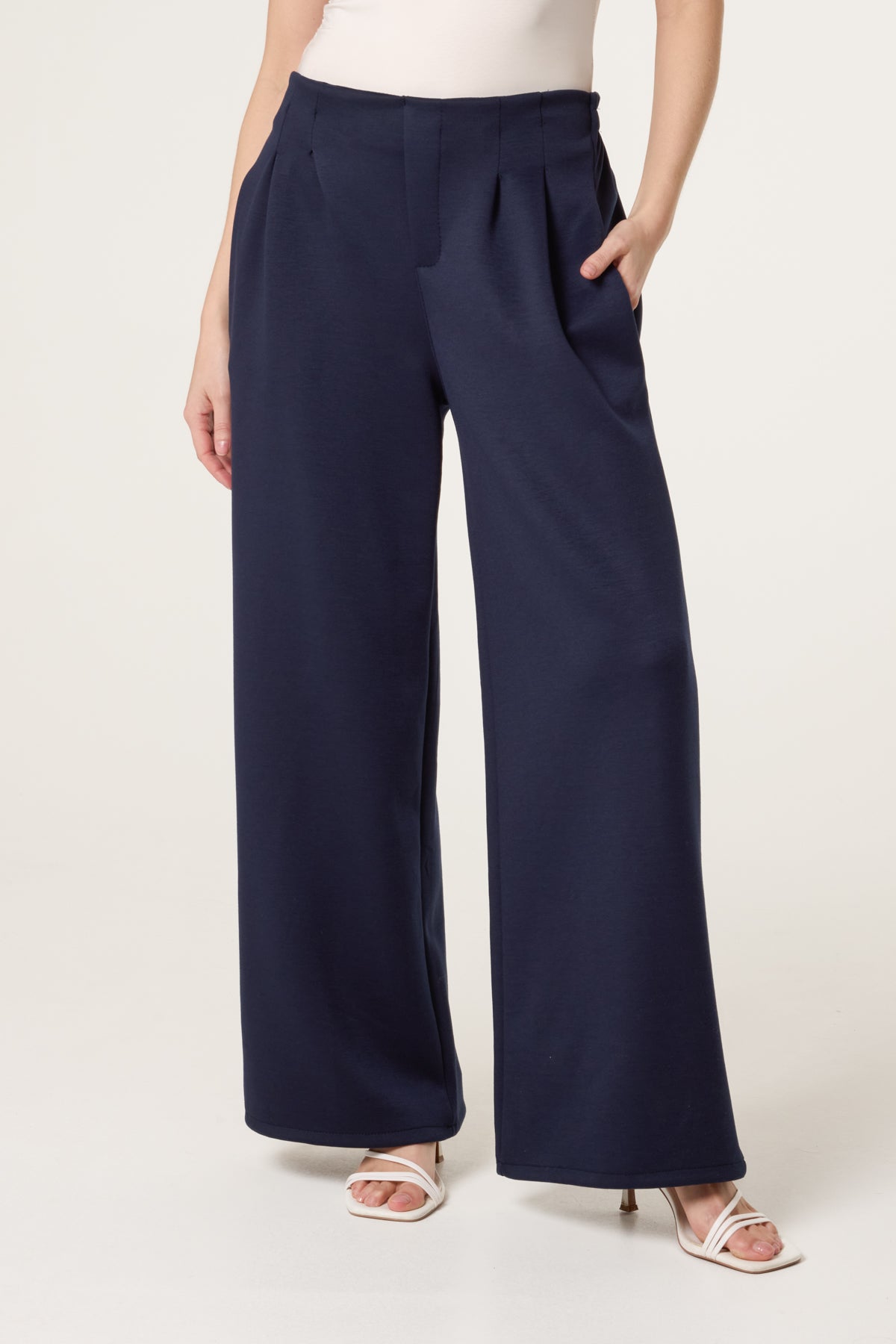 Soft Touch Front Crease Trousers