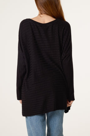 Necklace Wool Blend Fine Knit