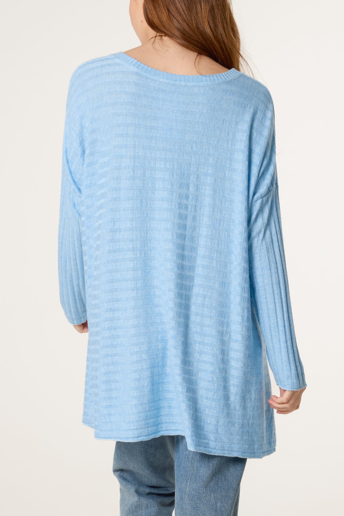 Necklace Wool Blend Fine Knit