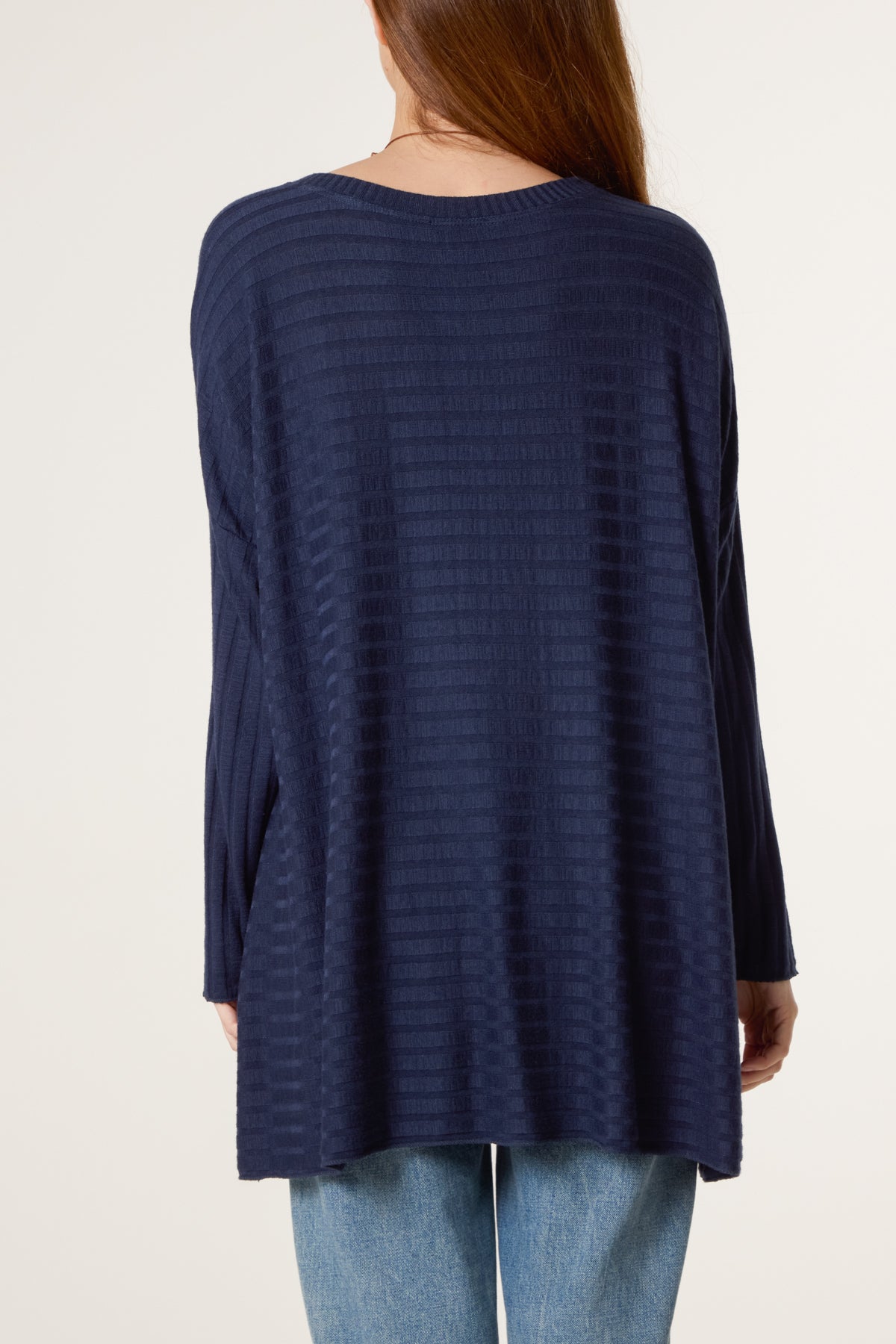 Necklace Wool Blend Fine Knit