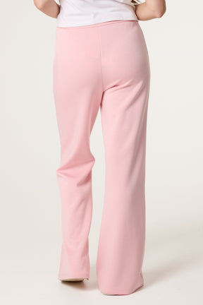 Drawstring Front Crease Flares