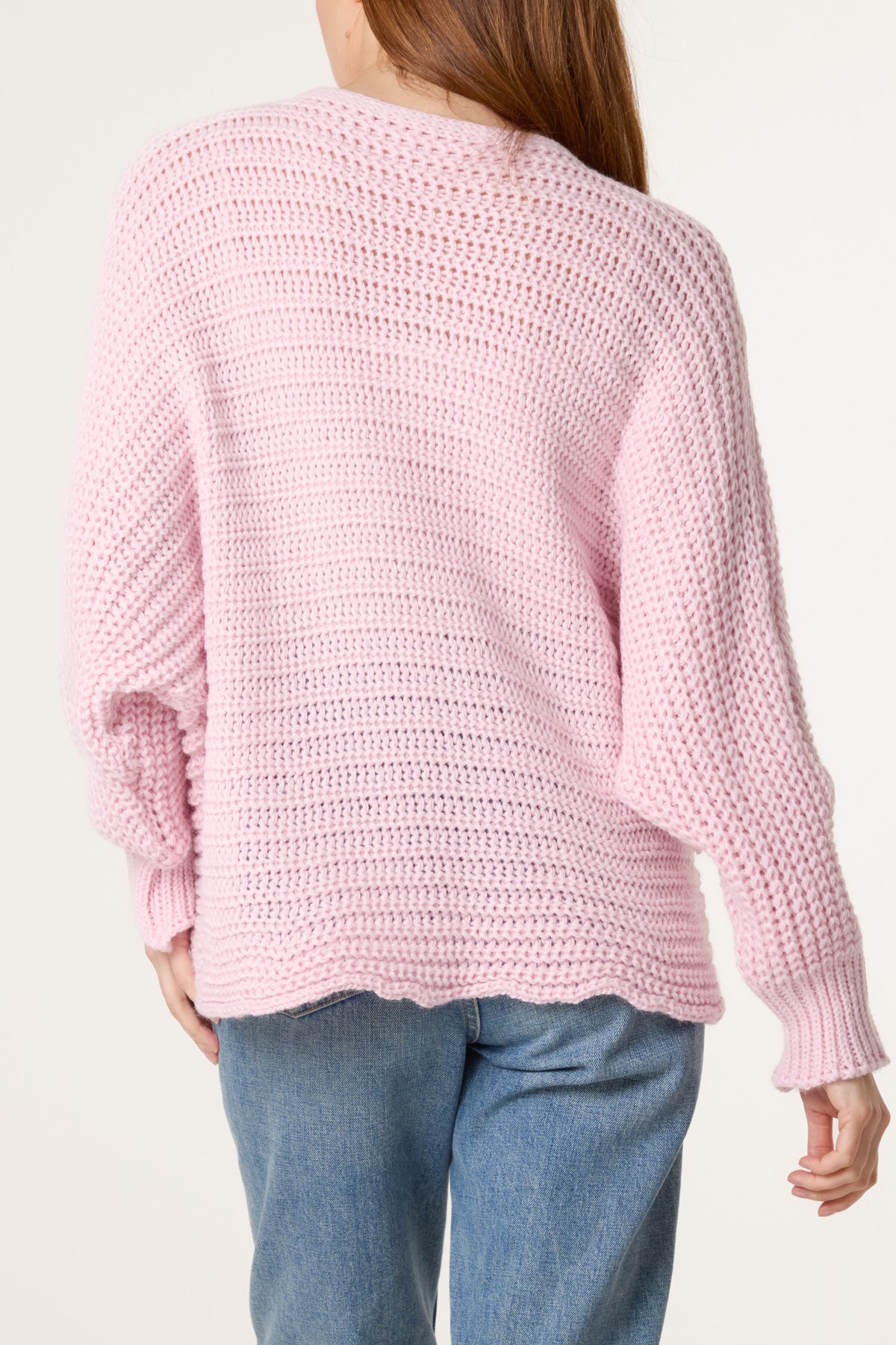 Bow Detail Chunky Knit Jumper