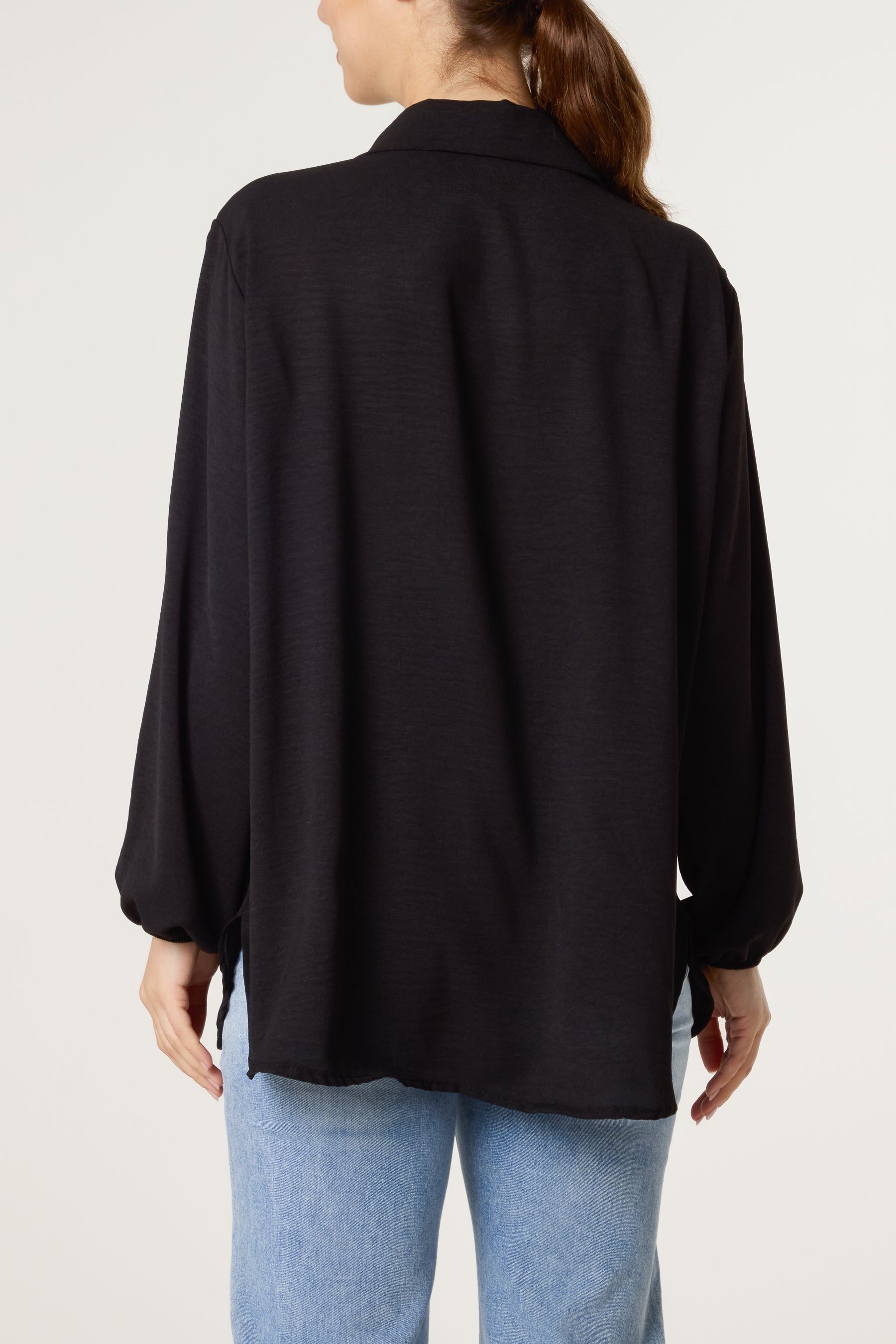 Collar Button Through Shirt