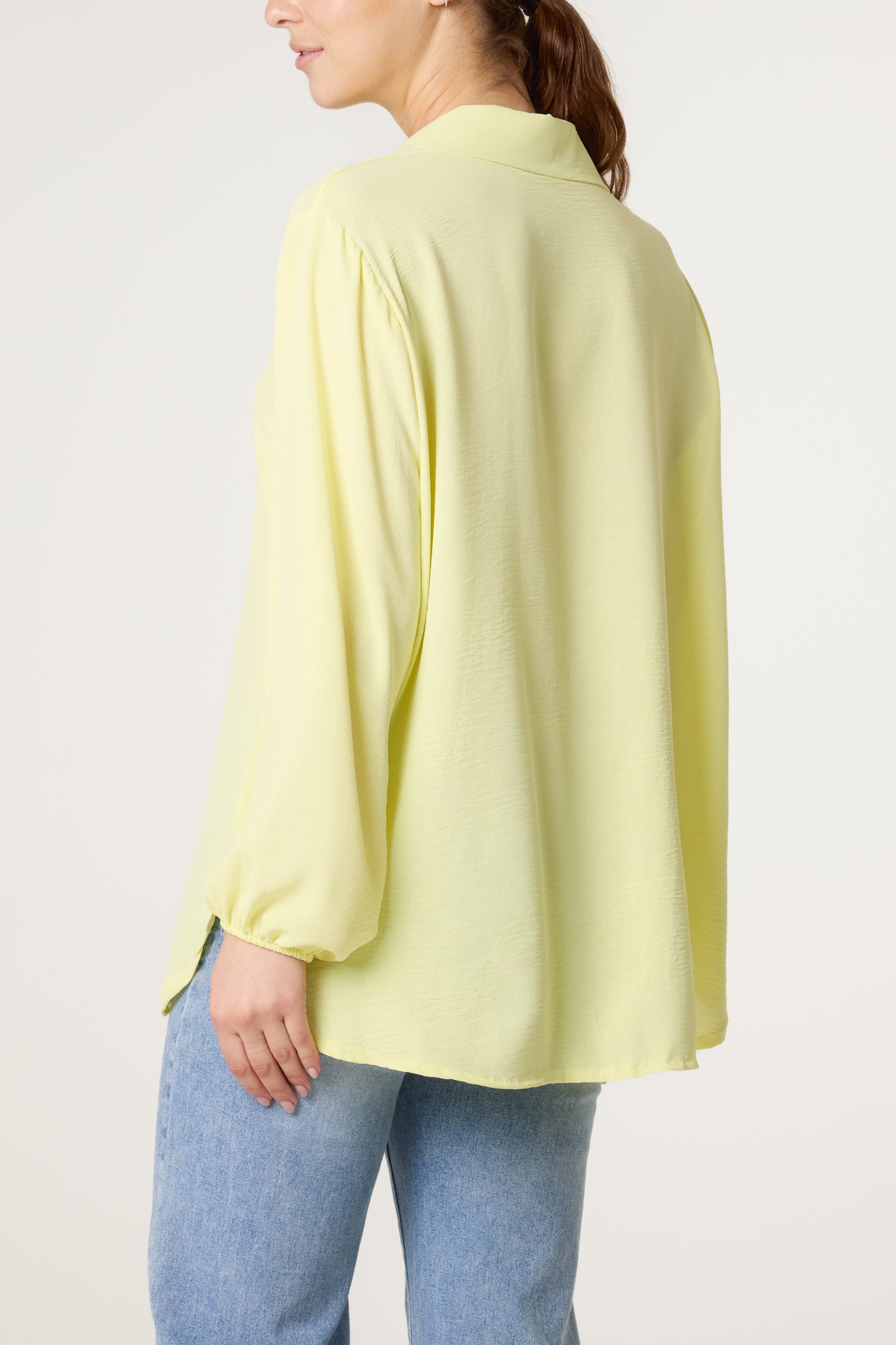 Collar Button Through Shirt