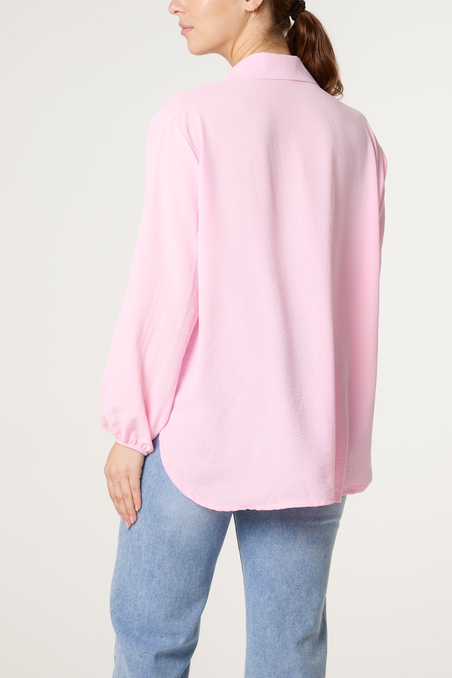 Collar Button Through Shirt