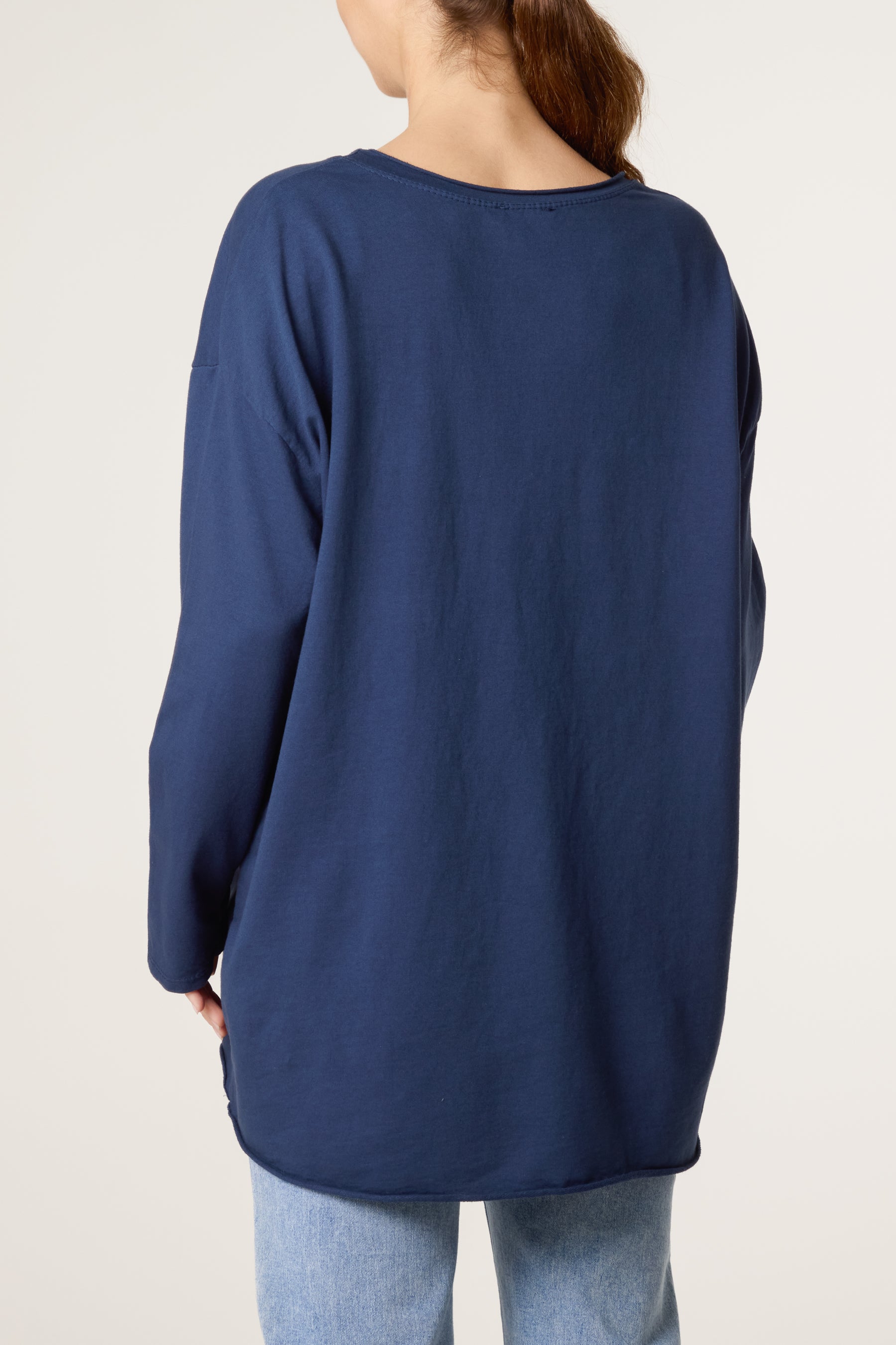 Star Long Sleeve Cotton Top
