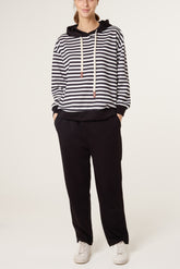 Striped Hoodie Soft Touch Tracksuit