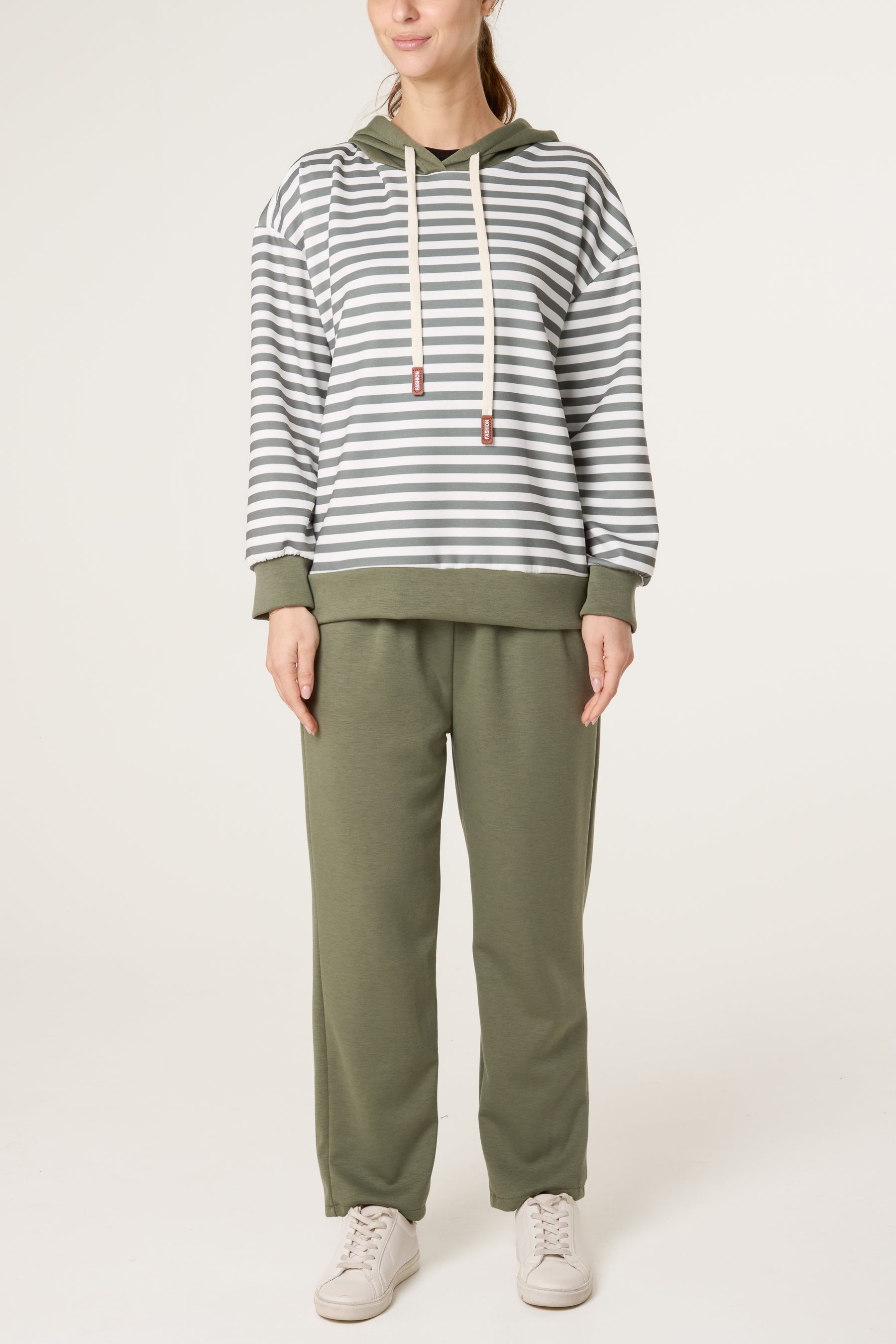 Striped Hoodie Soft Touch Tracksuit