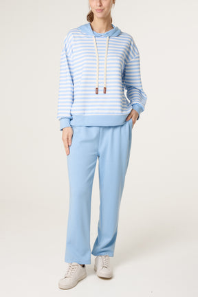 Striped Hoodie Soft Touch Tracksuit
