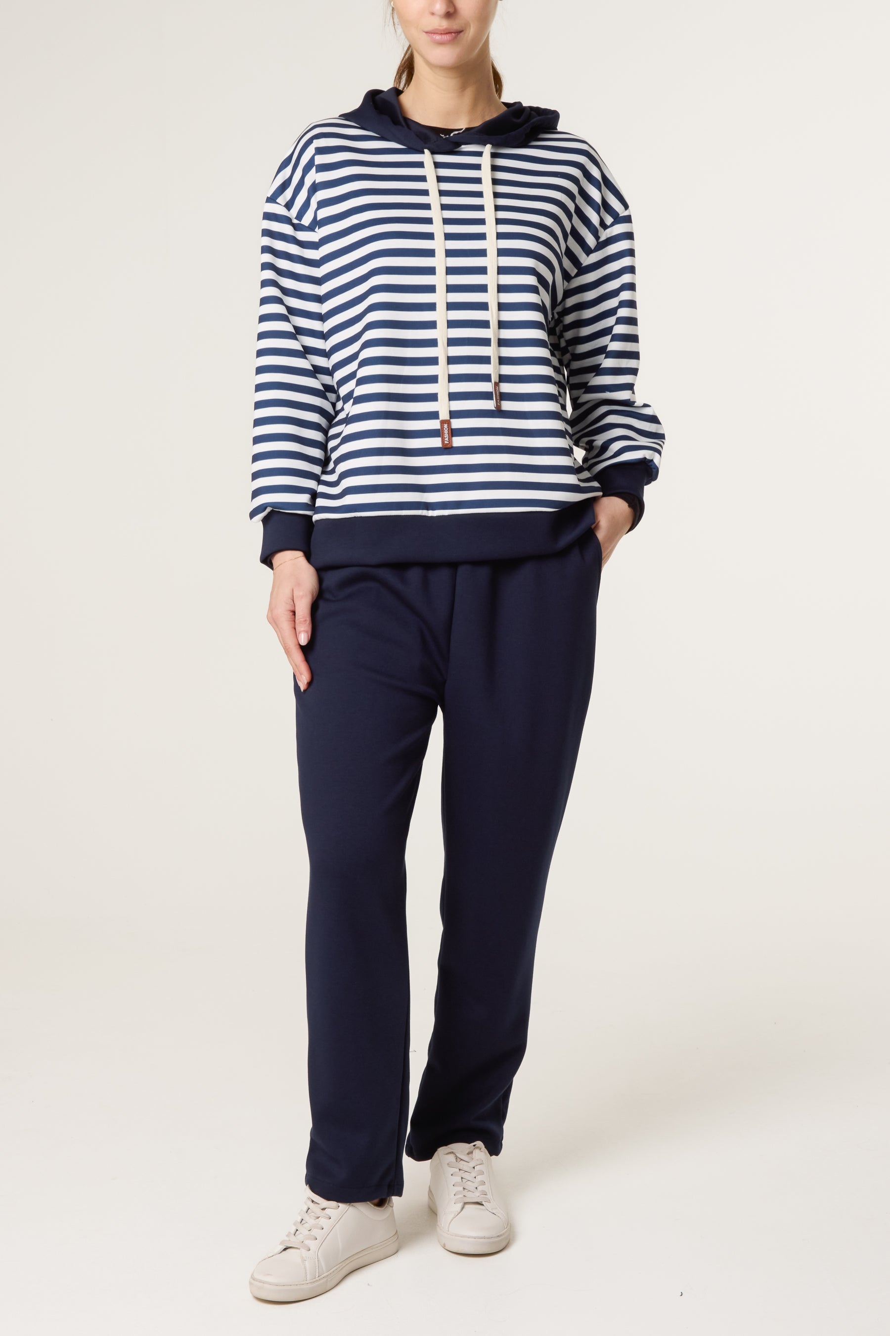 Striped Hoodie Soft Touch Tracksuit