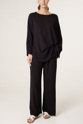 Long Sleeve Side Knot Co-Ord Set