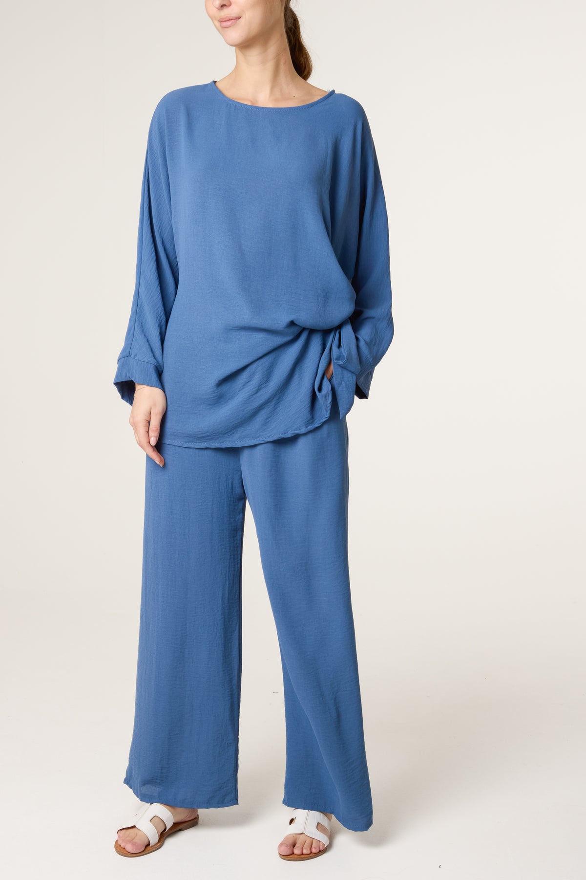 Long Sleeve Side Knot Co-Ord Set