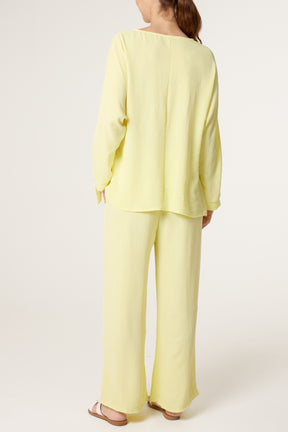 Long Sleeve Side Knot Co-Ord Set