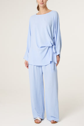 Long Sleeve Side Knot Co-Ord Set