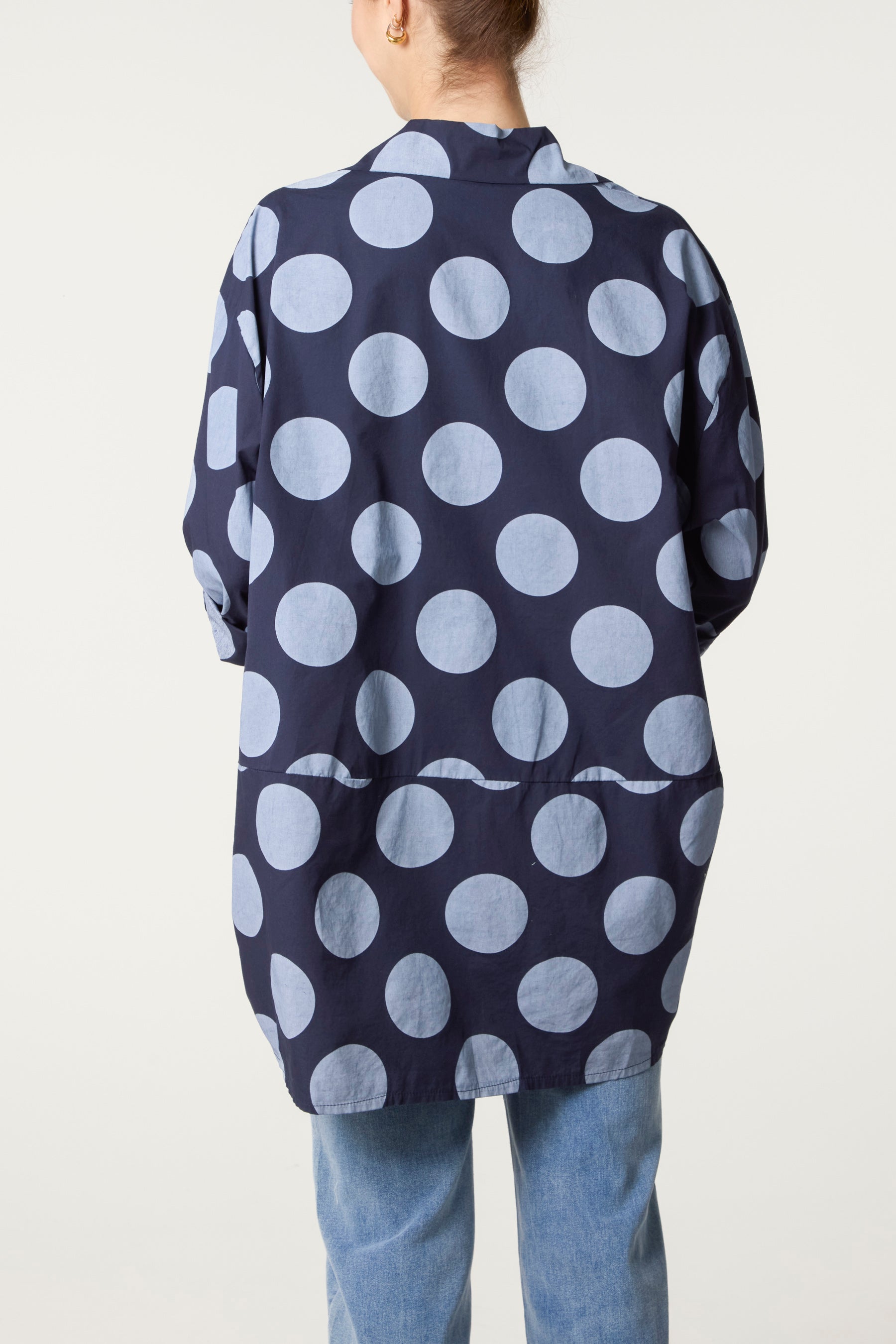 Polka Dot Pure Cotton Shirt