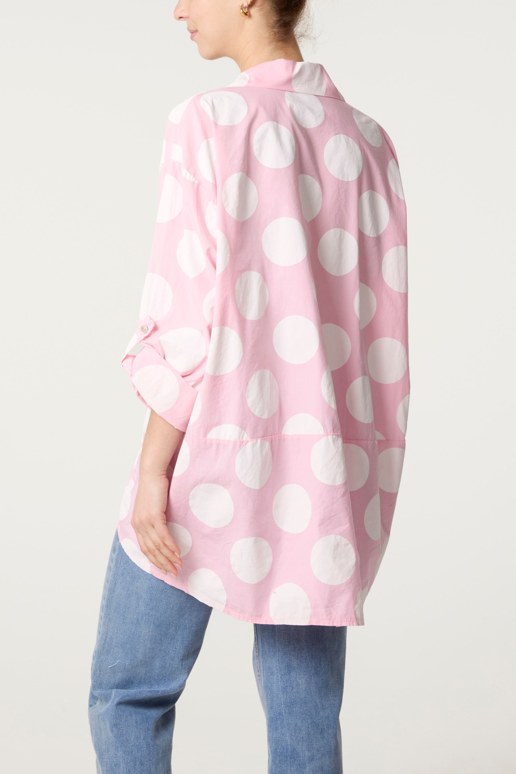 Polka Dot Pure Cotton Shirt