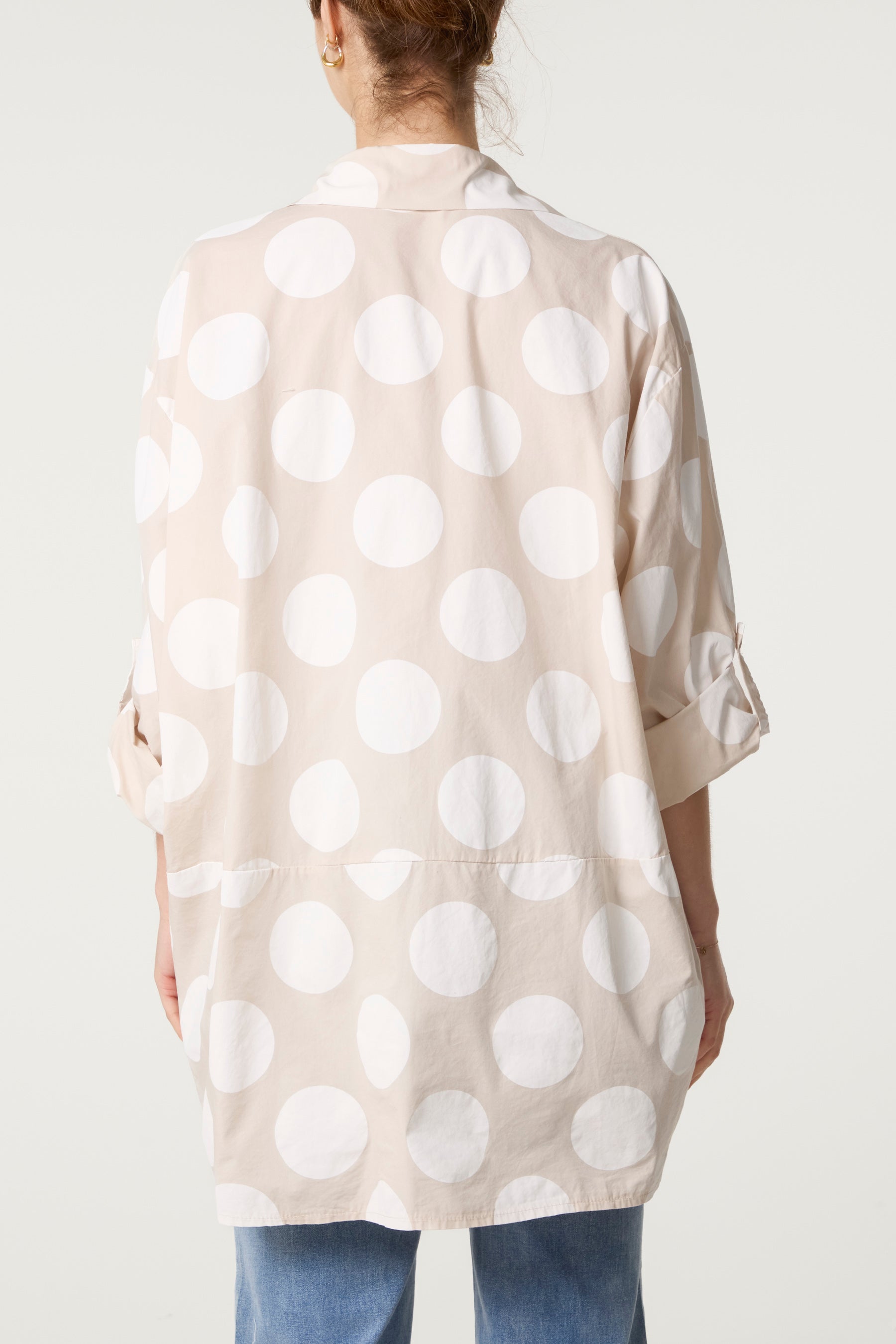 Polka Dot Pure Cotton Shirt