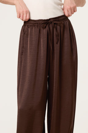 Satin Harem Trousers