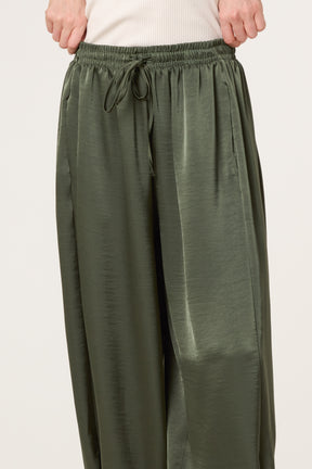 Satin Harem Trousers