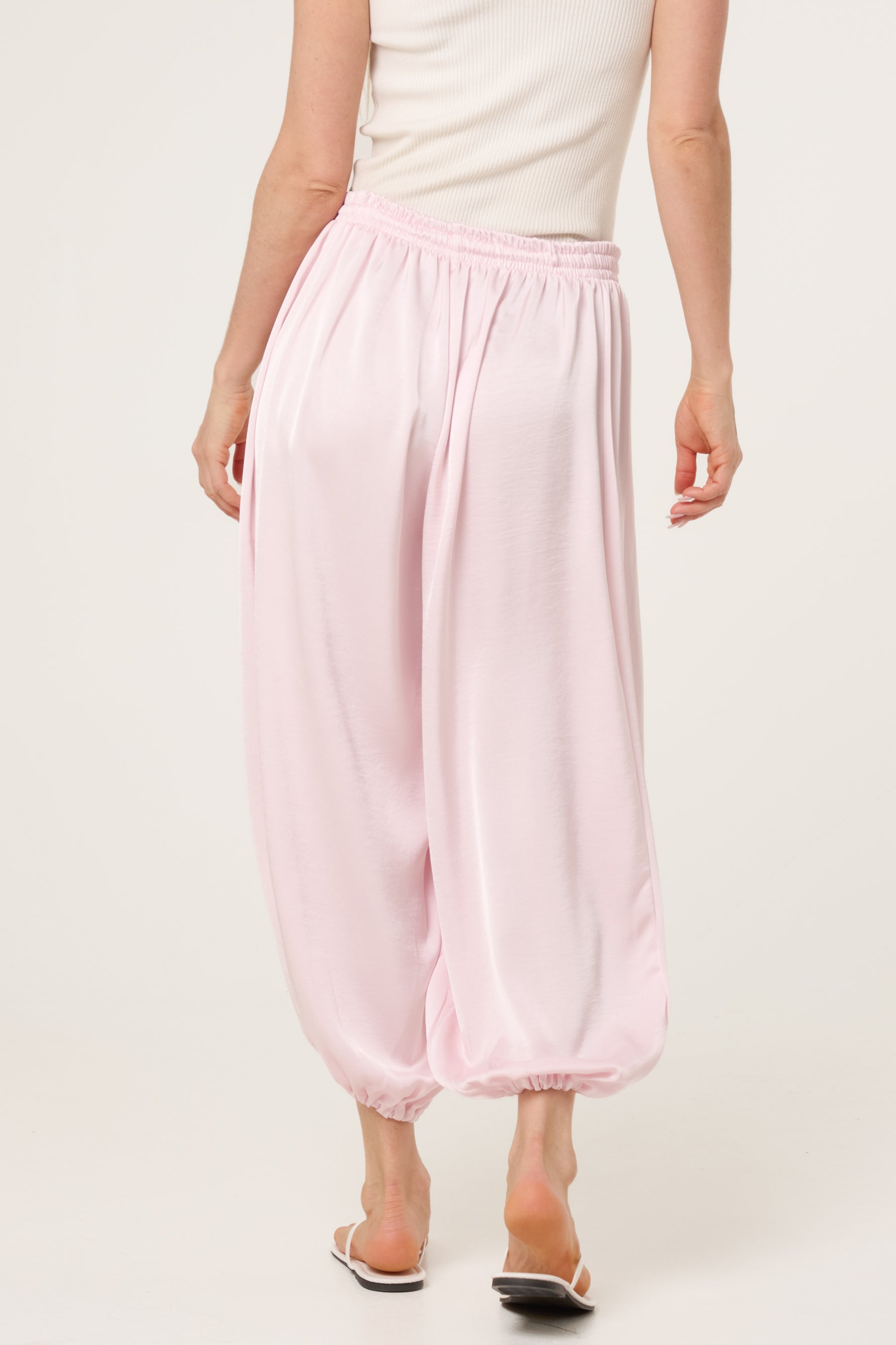 Satin Harem Trousers