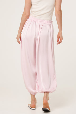 Satin Harem Trousers