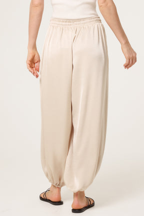 Satin Harem Trousers