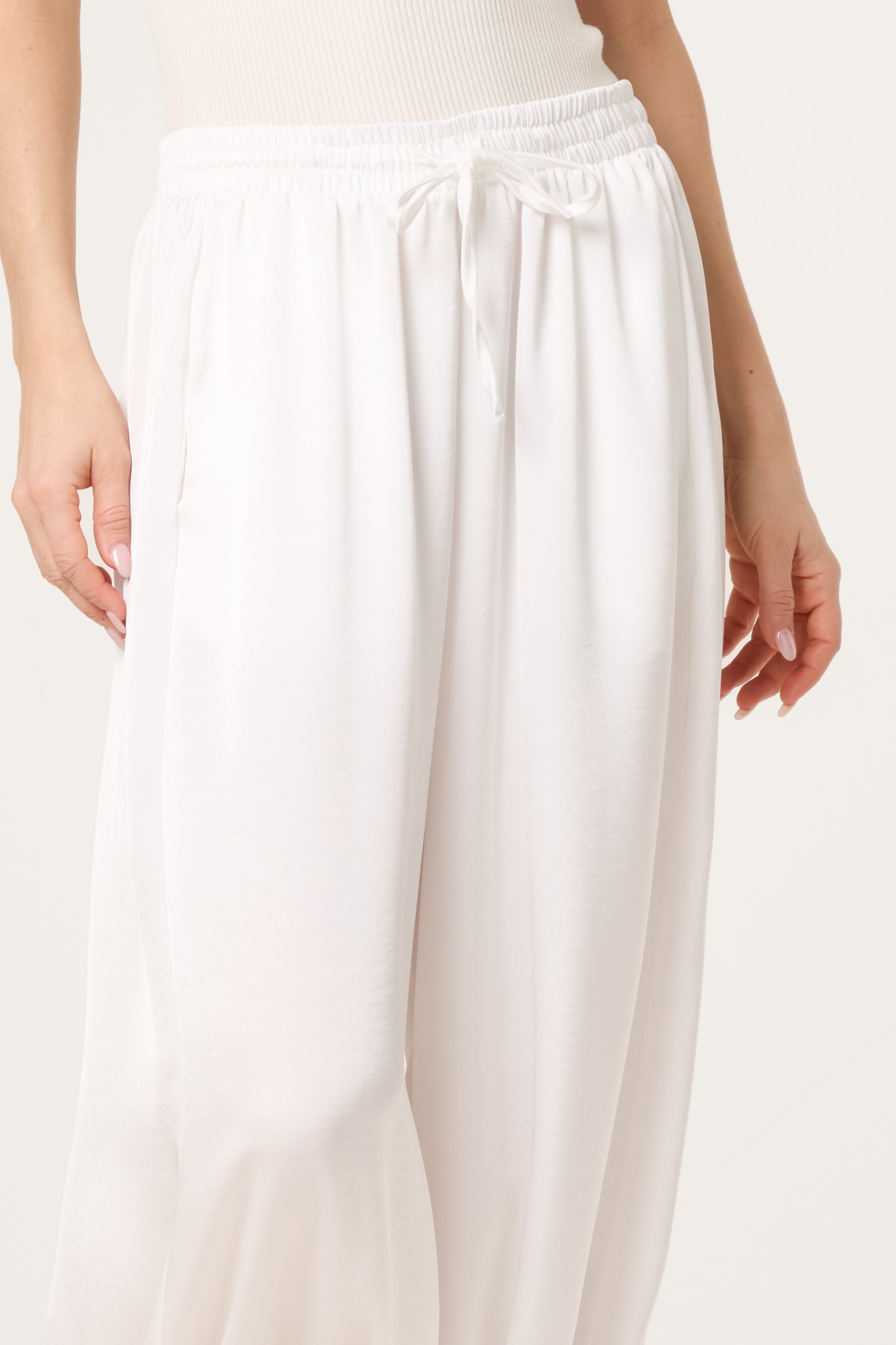 Satin Harem Trousers