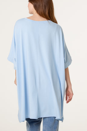 "Paris Bonjour" Oversized T-Shirt