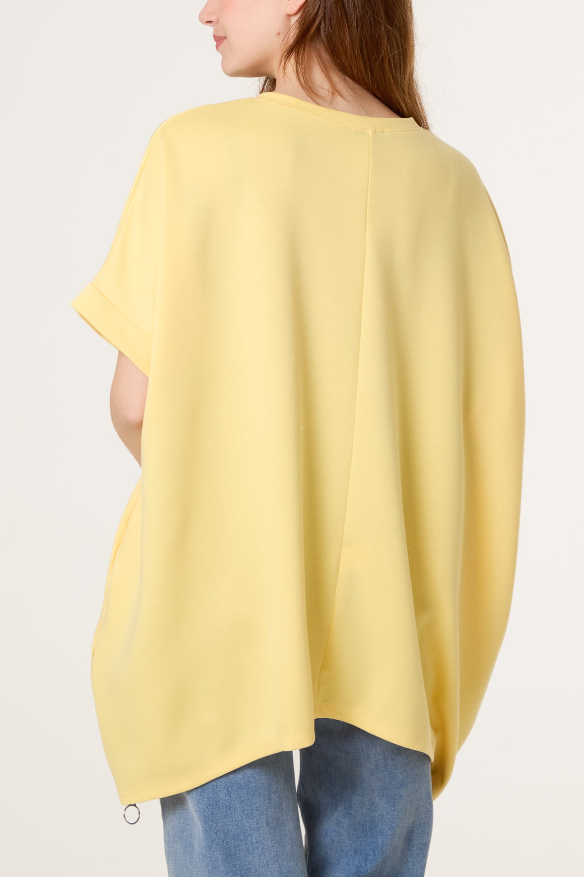 Soft Touch Side Zip Sweat Top