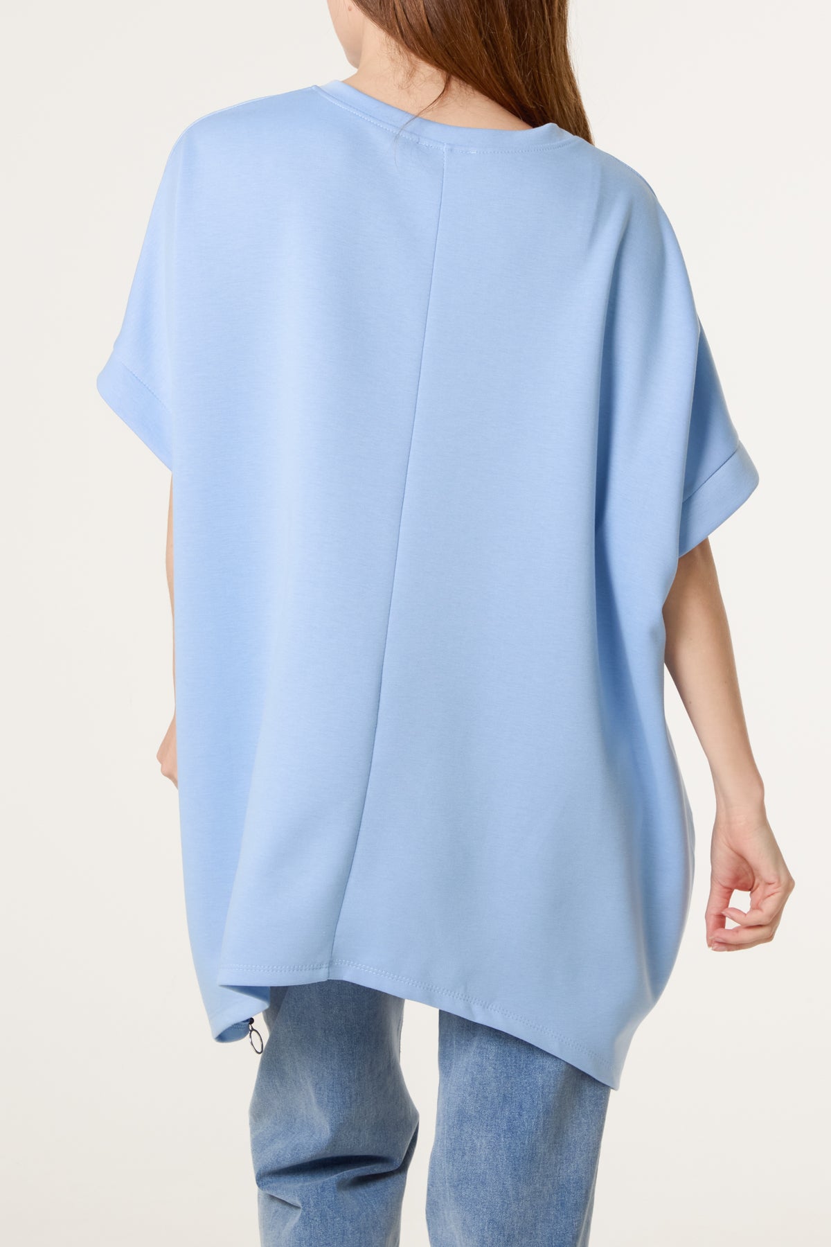Soft Touch Side Zip Sweat Top