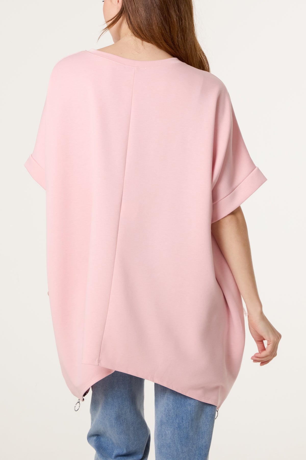 Soft Touch Side Zip Sweat Top