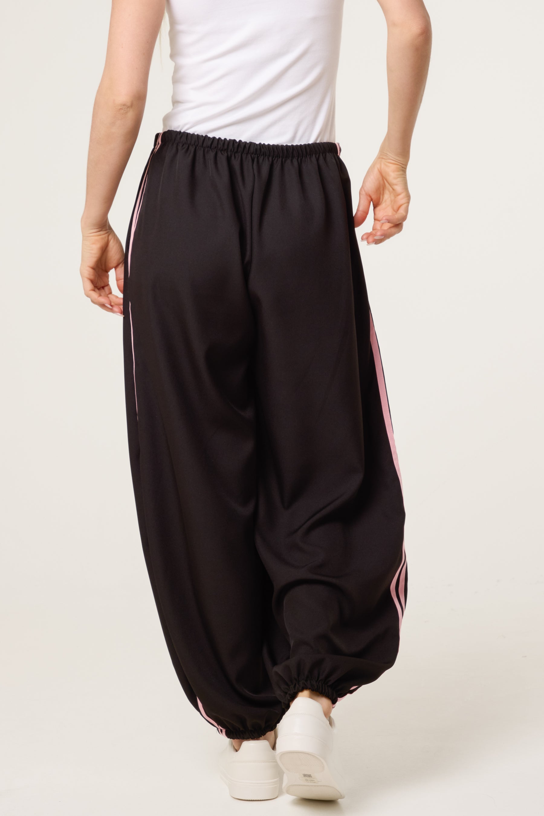 Side Stripe Cuffed Joggers