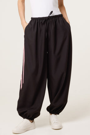 Side Stripe Cuffed Joggers