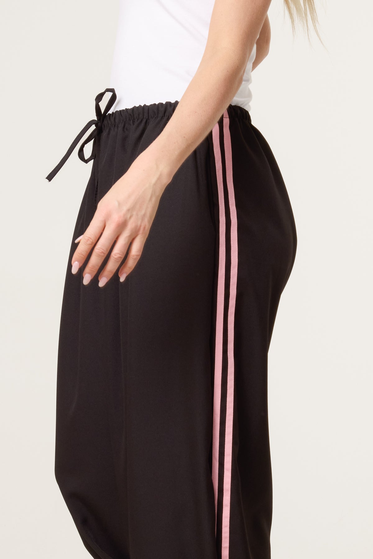 Side Stripe Cuffed Joggers