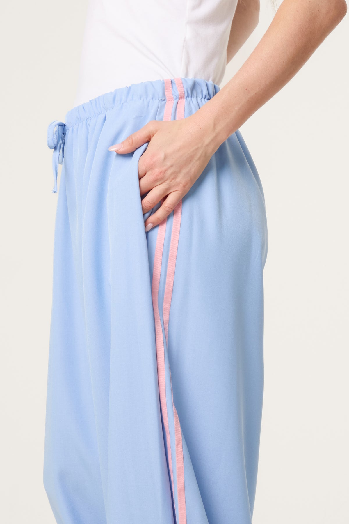 Side Stripe Cuffed Joggers