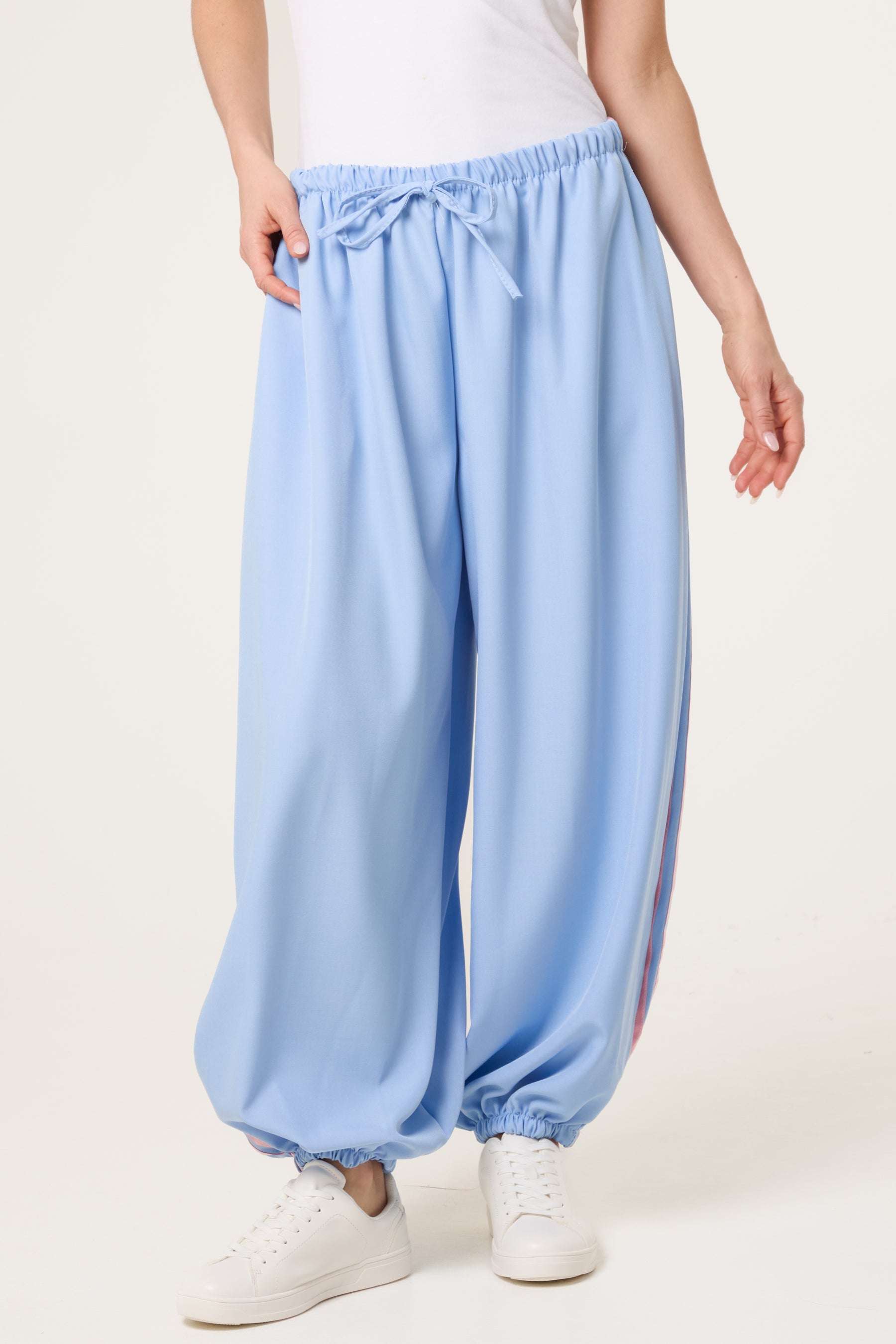 Side Stripe Cuffed Joggers
