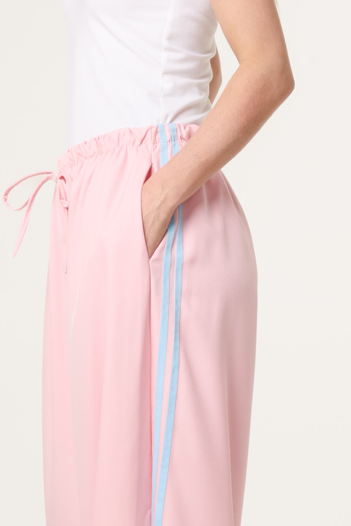 Side Stripe Cuffed Joggers