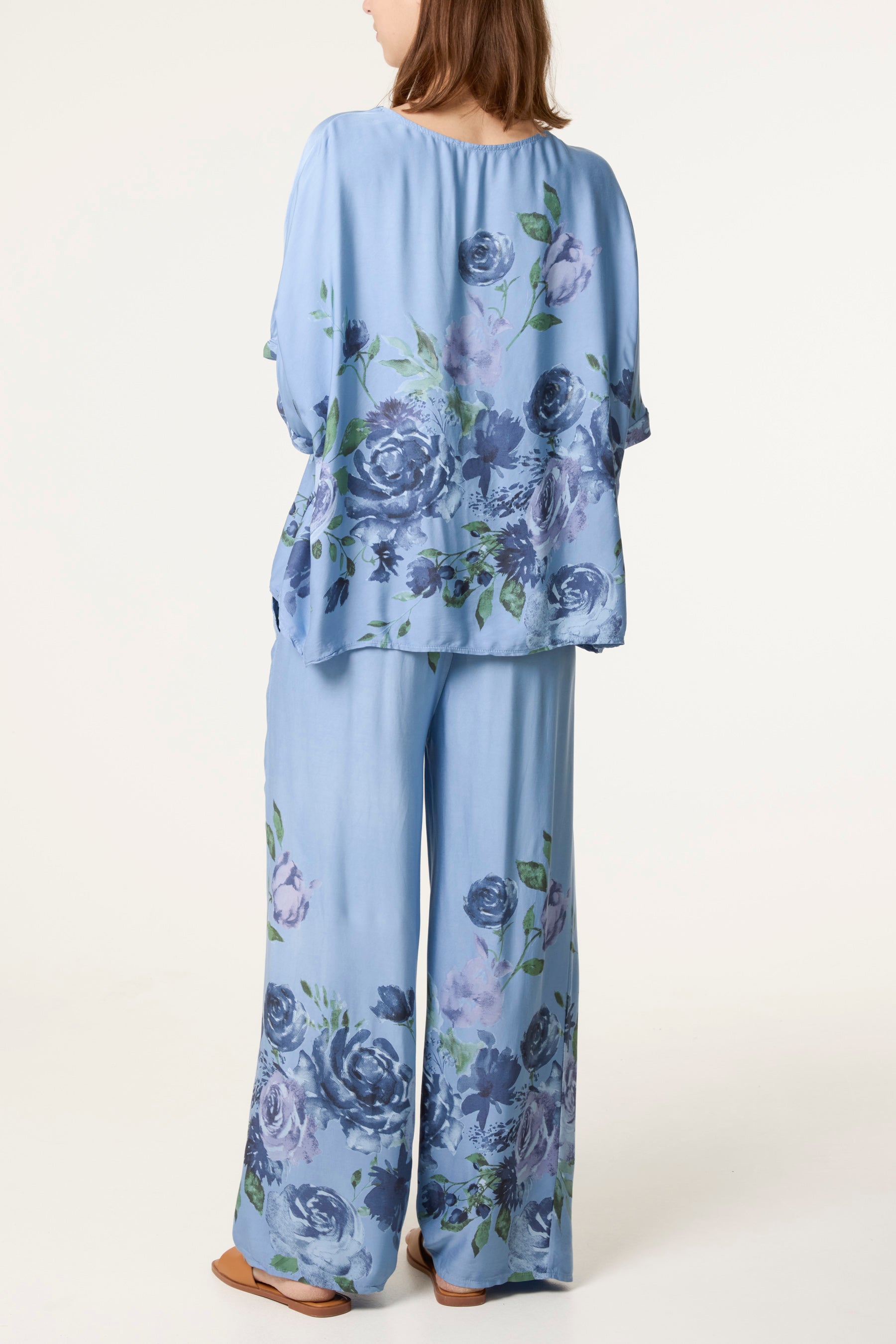 Roses Print Soft Touch Co-Ord Set