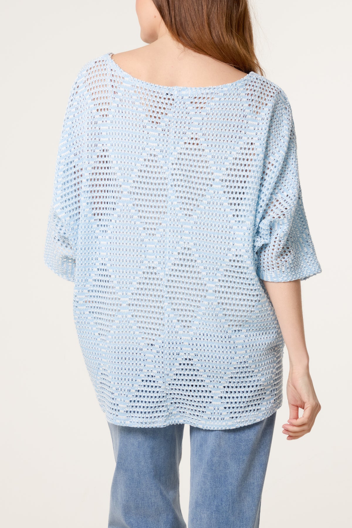 Diamond Net Cotton Top