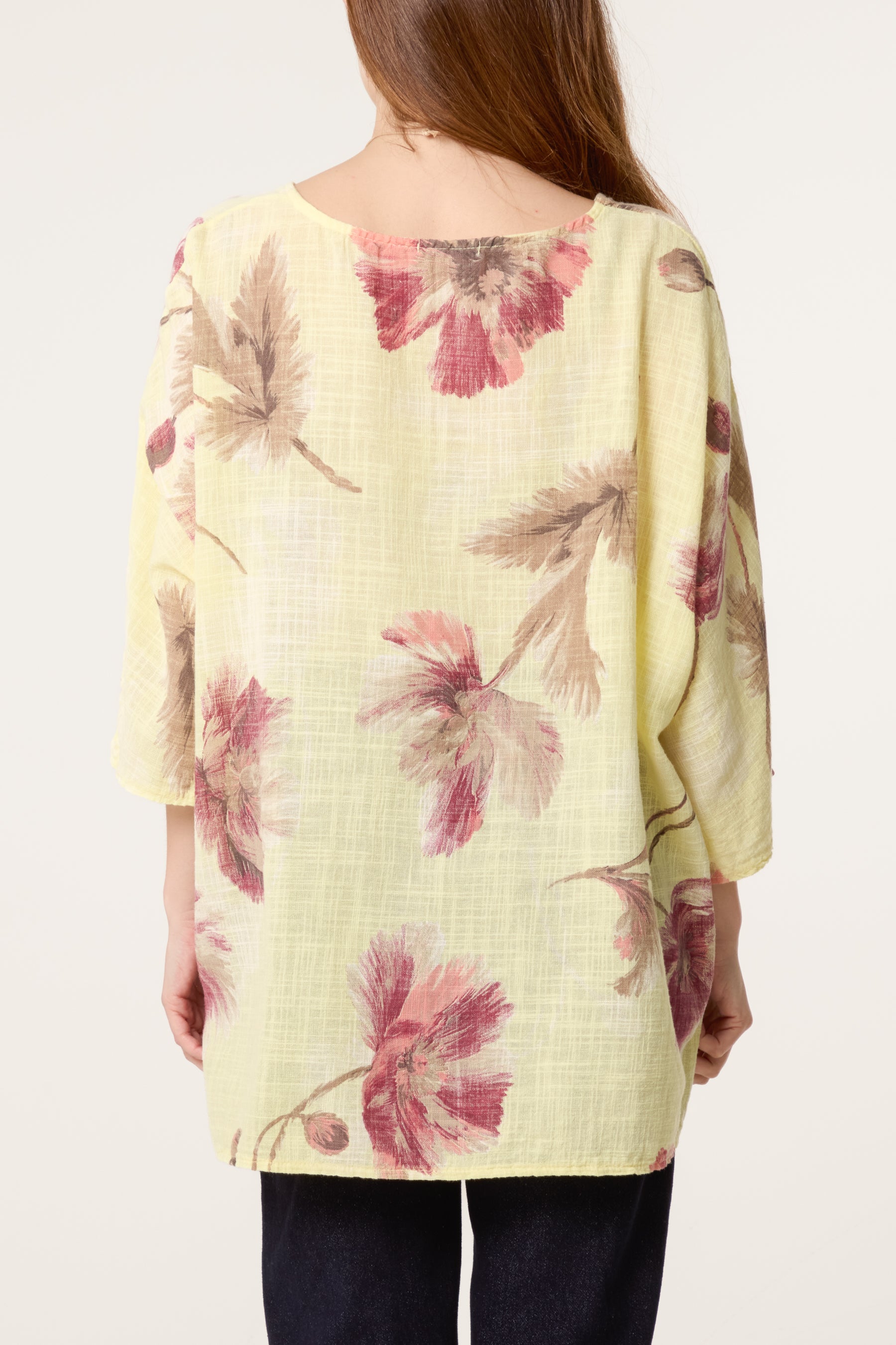 Floral Print Necklace Top