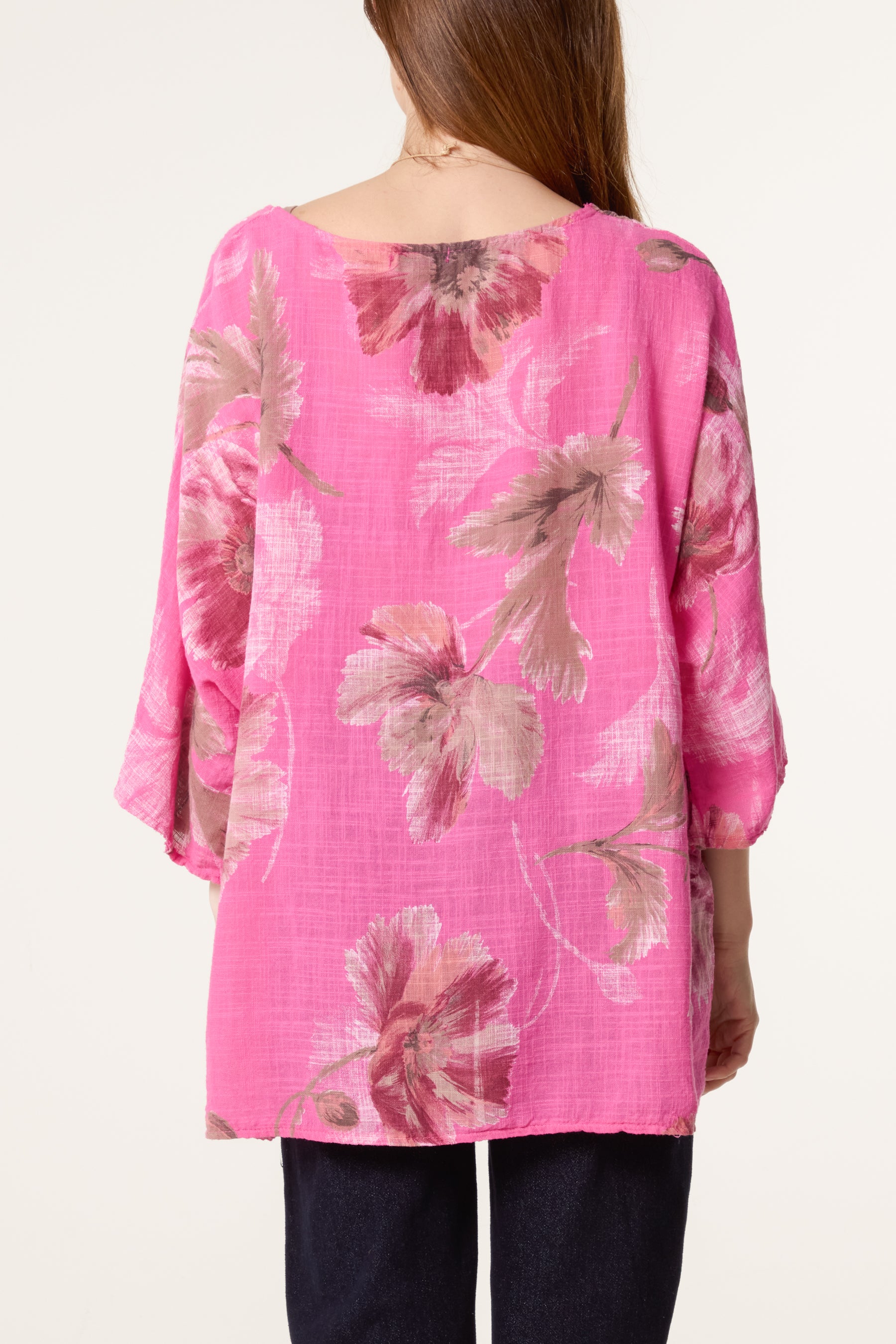 Floral Print Necklace Top