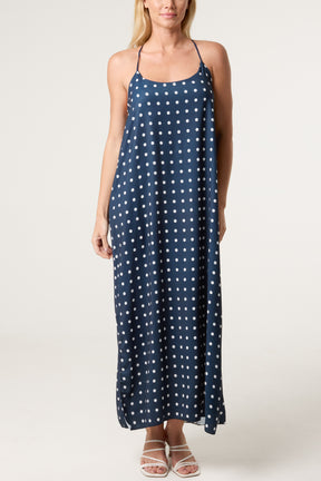 Polka Dot Cami Maxi Dress