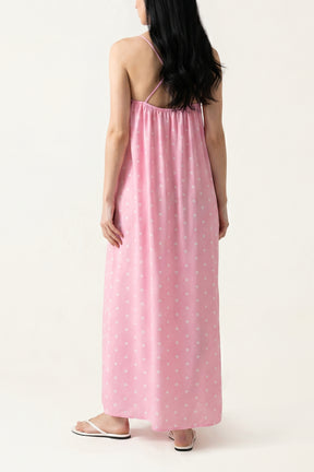 Polka Dot Cami Maxi Dress