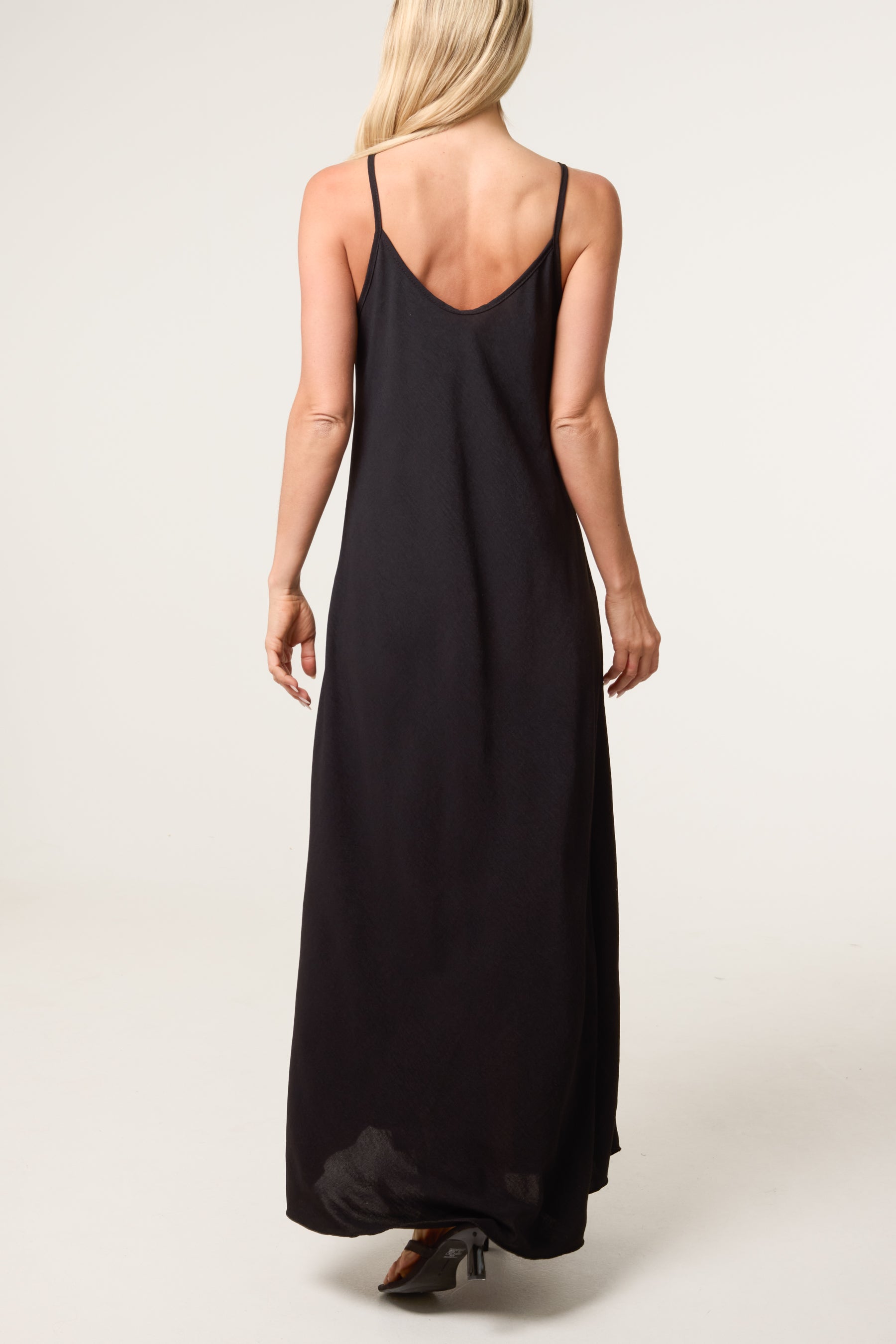 Cami Strap Swing Maxi Dress