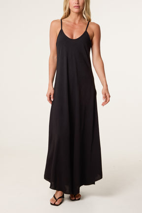 Cami Strap Swing Maxi Dress