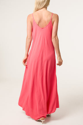 Cami Strap Swing Maxi Dress