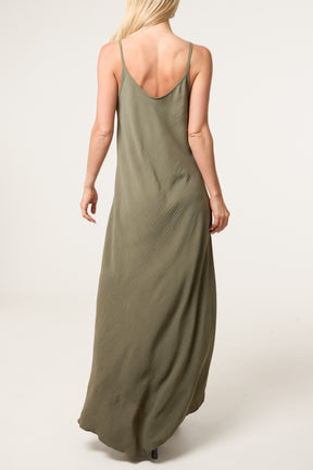 Cami Strap Swing Maxi Dress