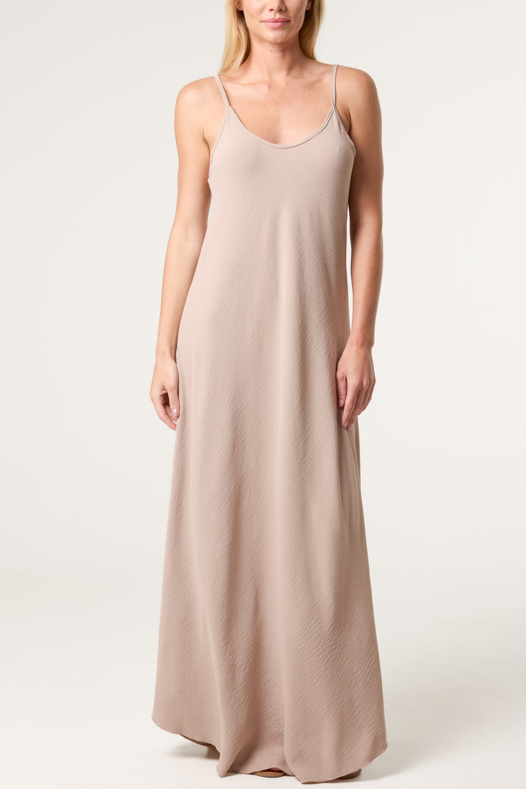 Cami Strap Swing Maxi Dress