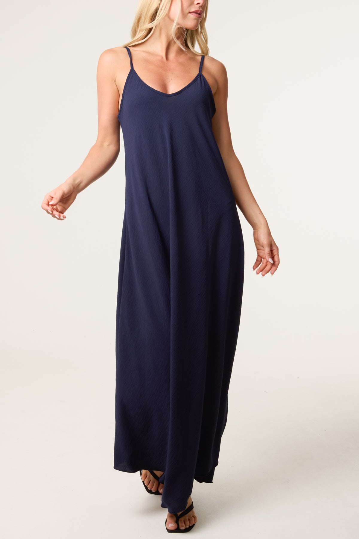 Cami Strap Swing Maxi Dress